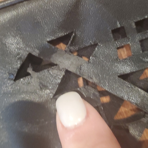 Faux Leather skirt - Picture 6 of 7